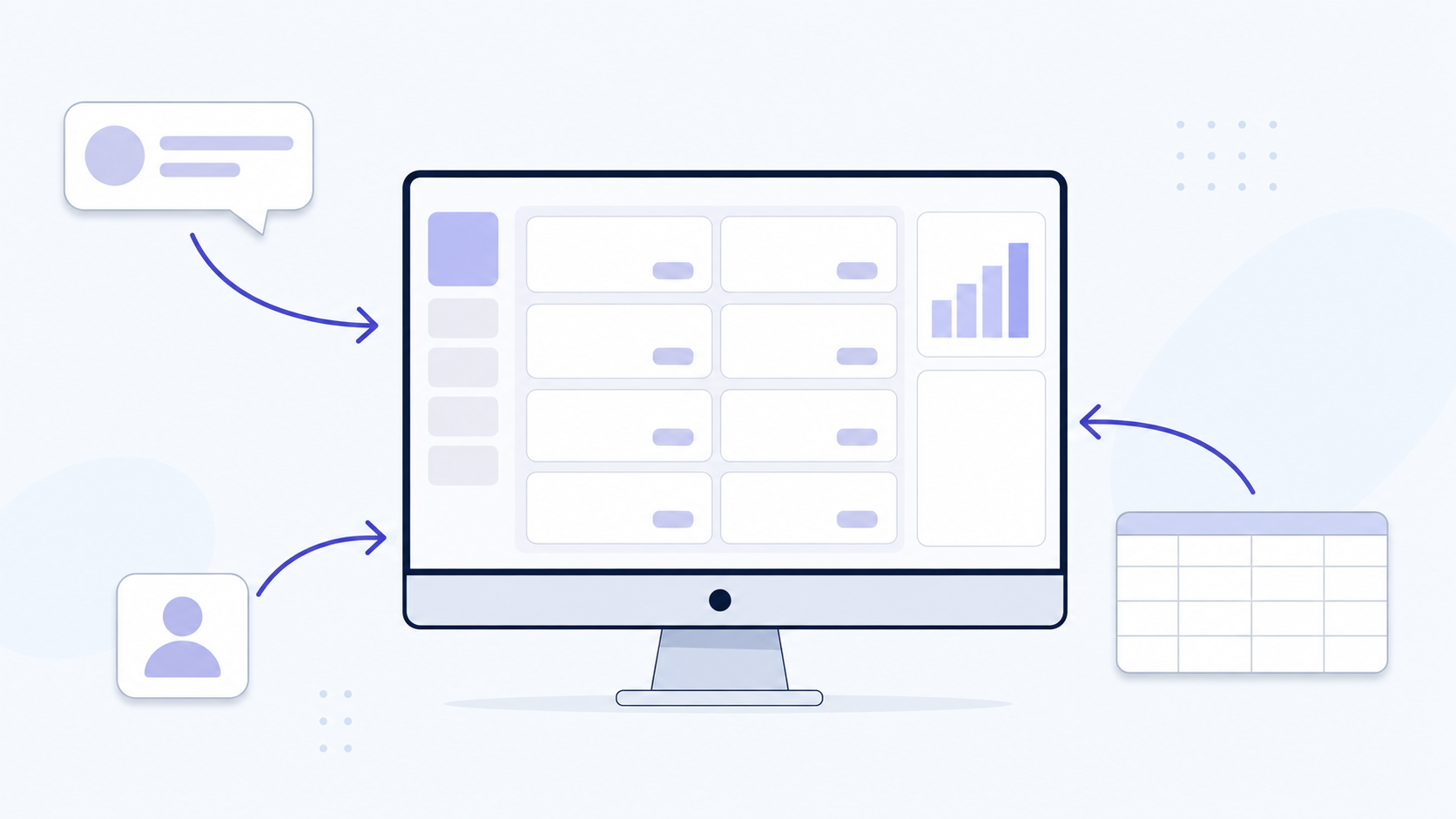 Схема CRM: заявки, клиенты и аналитика в одном интерфейсе